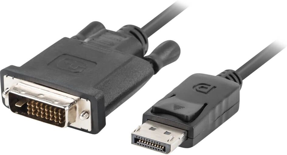 Lanberg Displayport til DVI-D Kabel 3 Meter