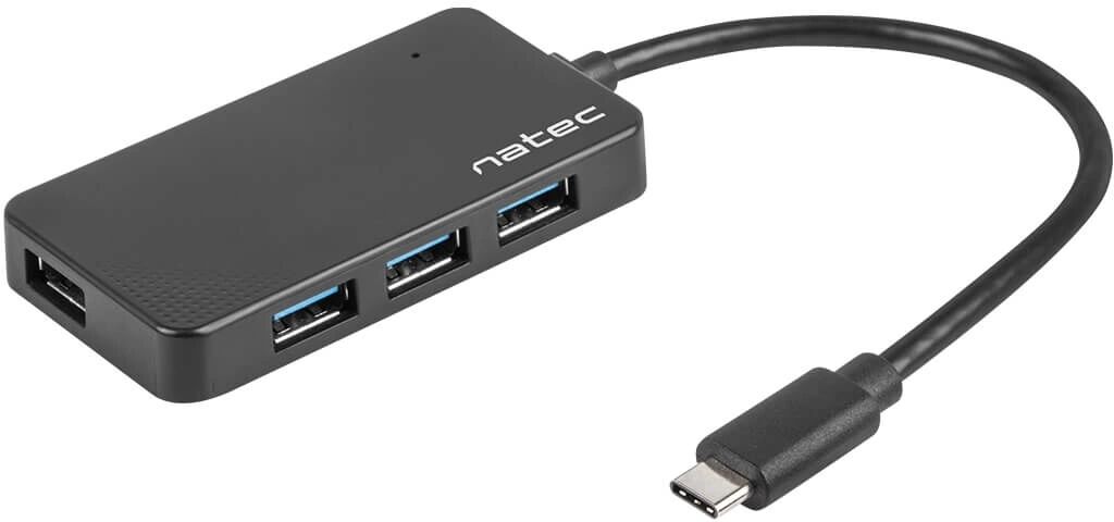 Natec USB Hub 3.0 Silkworm USB-C 4-ports