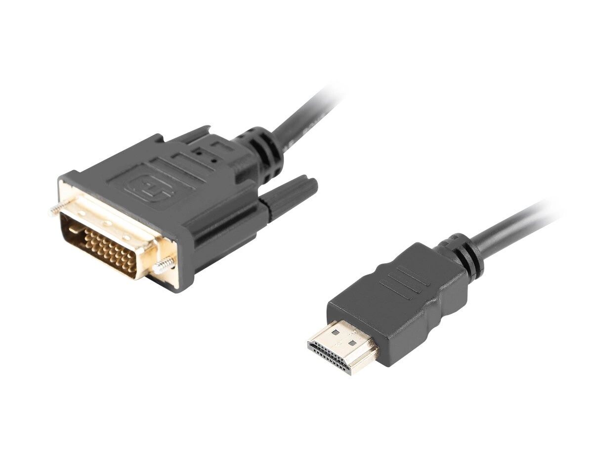 Lanberg HDMI til DVI-D Dual Link Kabel (5 Meter)