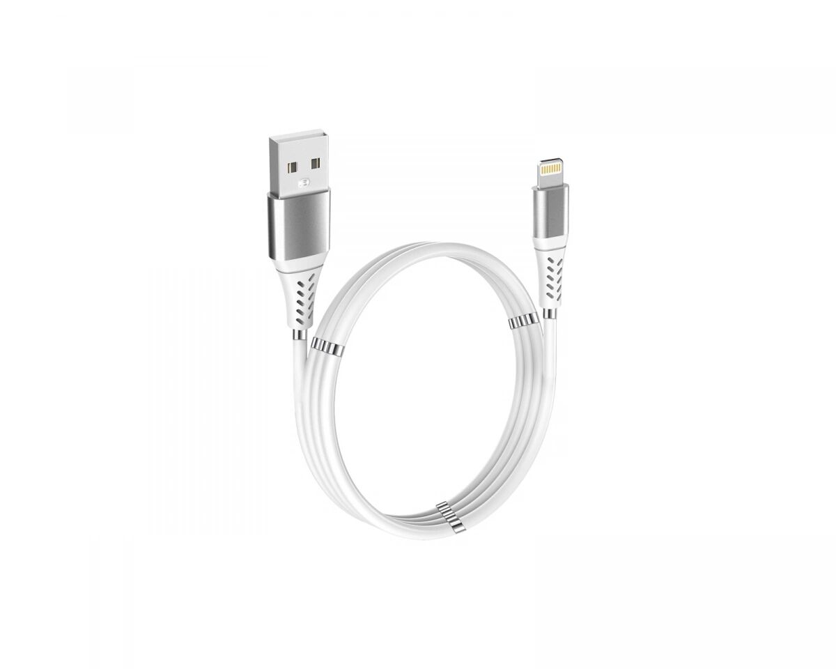 GadgetMonster Magnetisk kabel USB-A til Lightning- 1 Meter