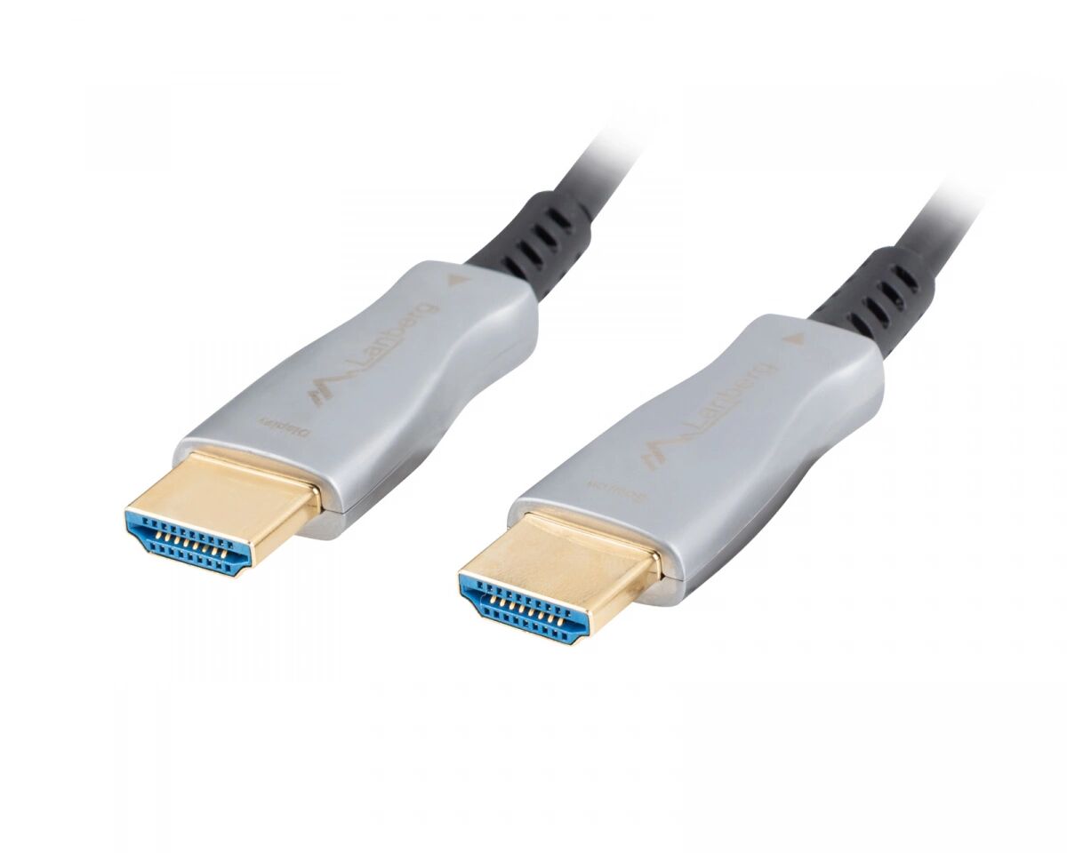 Lanberg HDMI til HDMI AOC V2.0 Optisk 20 Meter