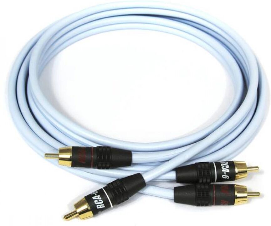 Supra Dual 2RCA-2RCA Lydkabel - 0.5m