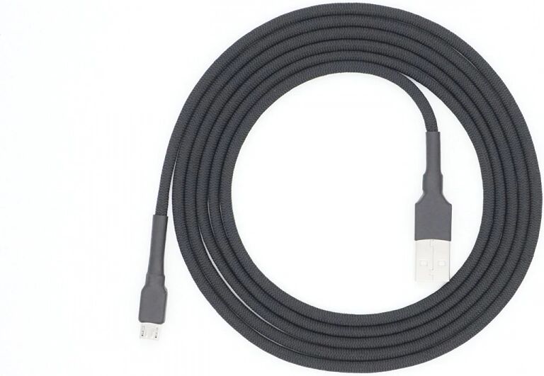 Dream Cables USB-A til Micro-USB Paracord Kabel - Svart