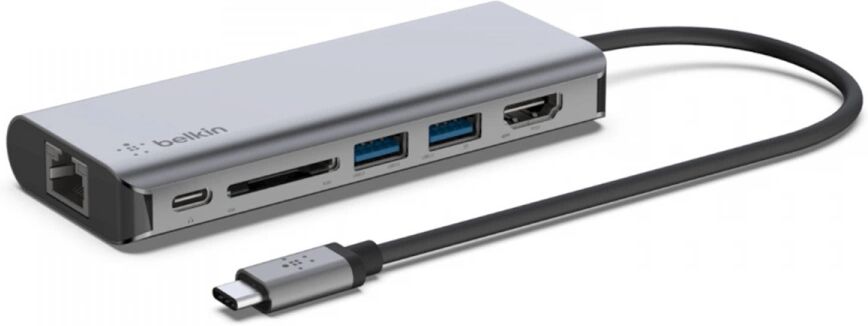 Belkin Connect USB-C 6-in-1 Multiport Adapter