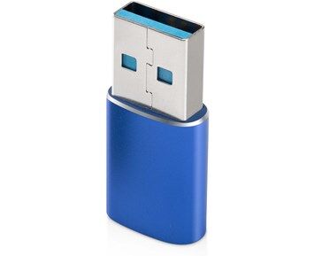 Andersson USB-A to USB-C adapter 3A, 60W - Blue