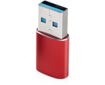 Andersson USB-A to USB-C adapter 3A, 60W - Red