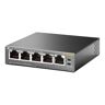 Switch cu 5 porturi TP-Link TL-SG1005P, 4 porturi PoE, 2000 MAC, 1000 Mbps