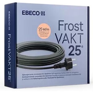 Ebeco Frostvakt 25 Värmekabel Självreglerande, 25w/m 5 M, Installation