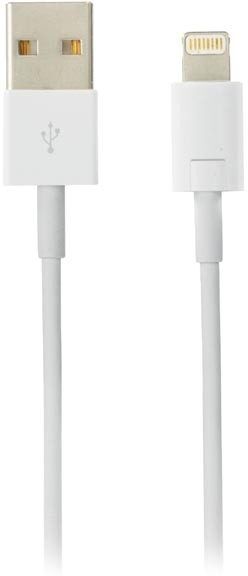 Deltaco MFi-godkänd USB-kabel till iPhone, 3m