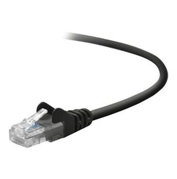 Belkin Snagless STP Patch Cable, Cat5e, Black (2m)
