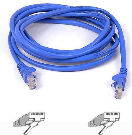 Belkin - Patch-kabel - RJ-45 (hane) till RJ-45 (hane) - 3 m