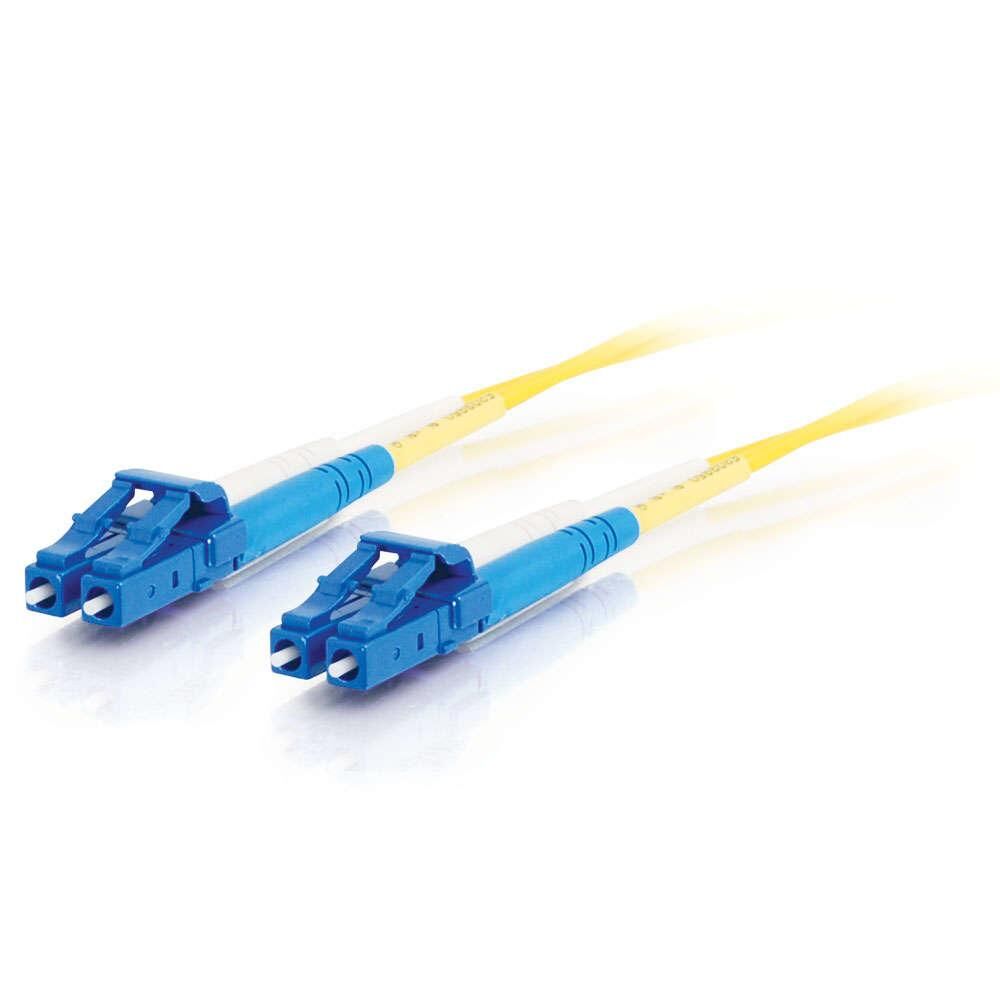 C2G LC-LC 9/125 OS1 Duplex Singlemode PVC Fiber Optic Cable