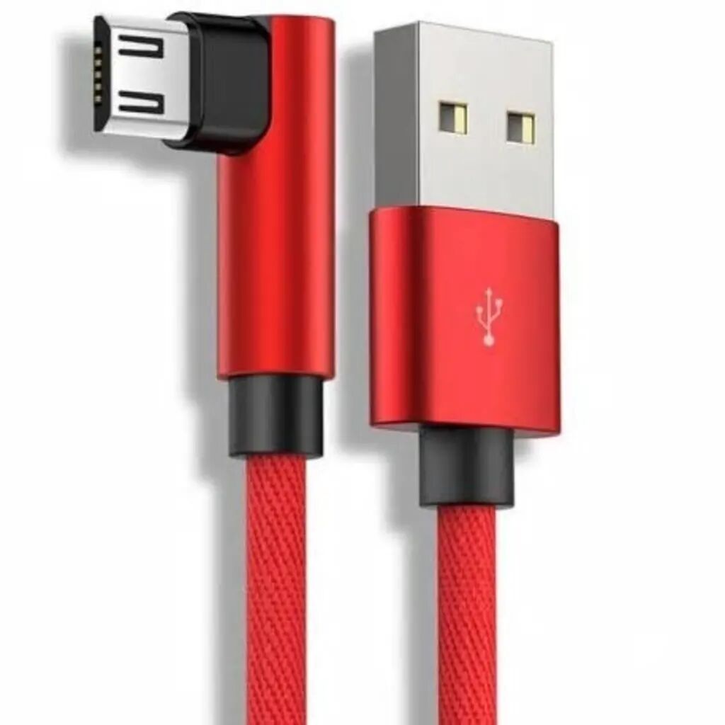 ExpressVaruhuset 3m Slitstark Flätad Metallic Micro-USB Kabel Quick Charge 3.0