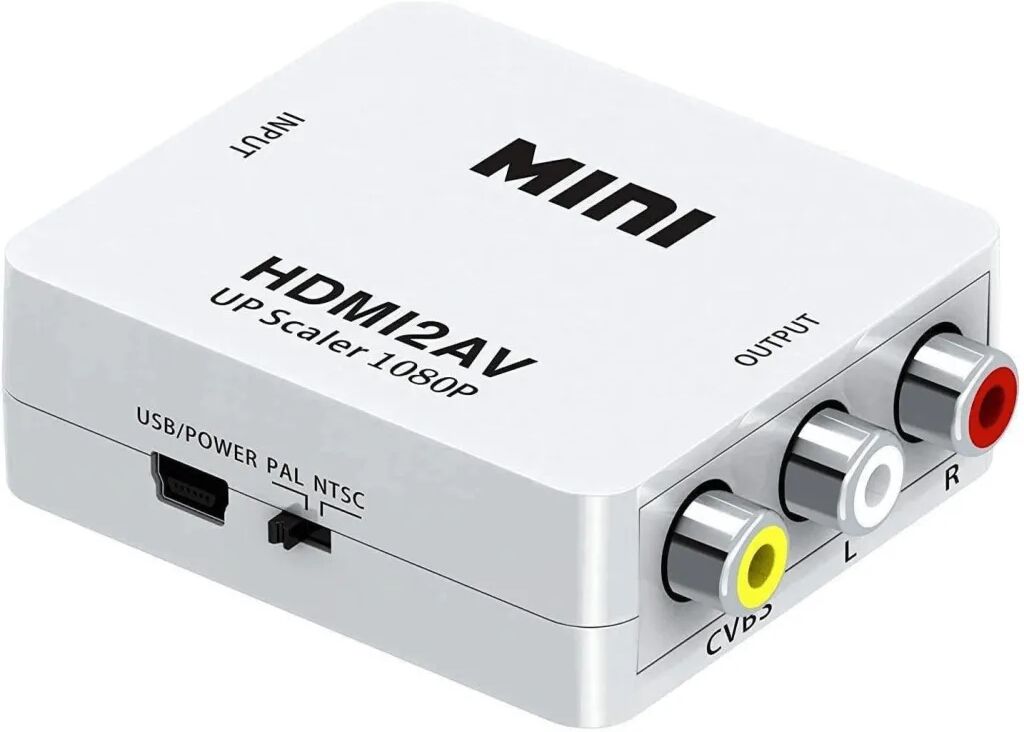 Tech of sweden HDMI Till Composite RCA CVBS AV Converter Adapter