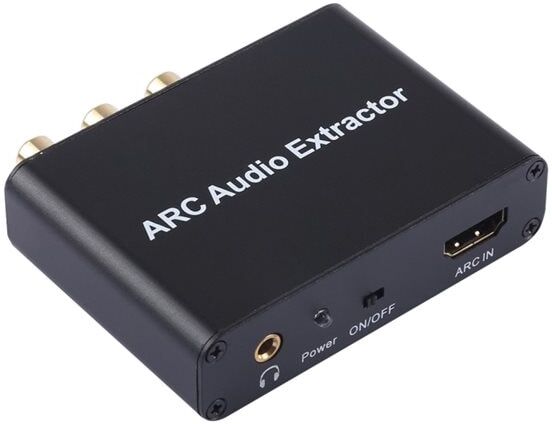 ARC Konverterare - HDMI ARC till SPDIF + Coaxial + L/R 192KHz