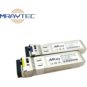 10G SFP+ Bidi Optical Transceiver Module 20km Compatible with CISCO Simplex LC DOM WDM Tx1270nm/Rx1330nm