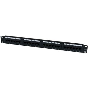 StarTech.com StarTech C6PANEL24 24 Port 1U Rackmount Cat 6 110 Patch Panel