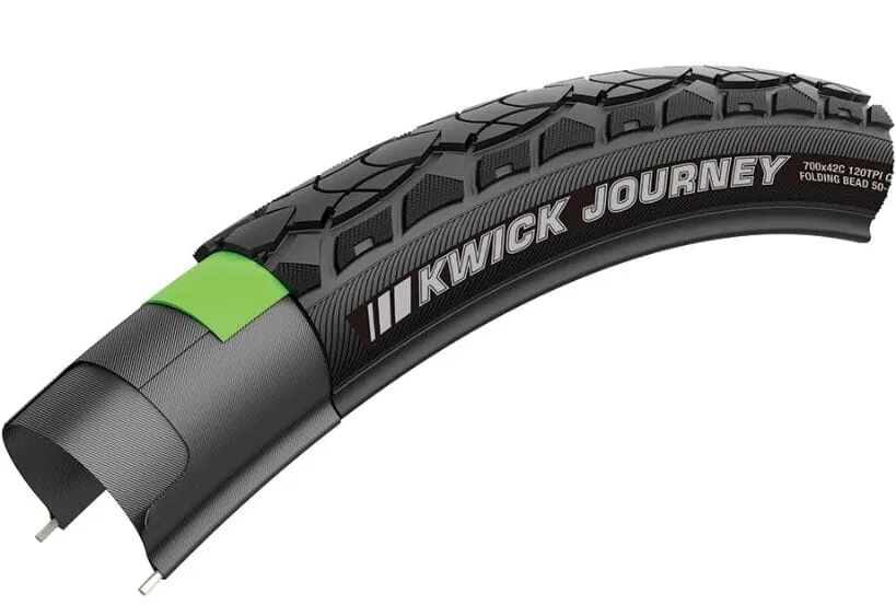 KENDA Kwick Journey K1129   27.5x1.50 (38-584) E50 Noir Tubetype  Standard Rubber Compound (SRC) K-Shield + (KS+)