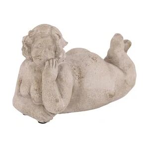 Dijk Natural Dijk Zement Statue dunkelbraun 17,5 x 9.5 x 12 cm