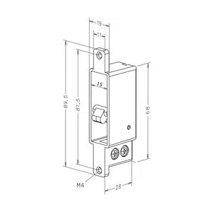 Assa Abloy effeff Riegelschaltkontakt 875-10-------00