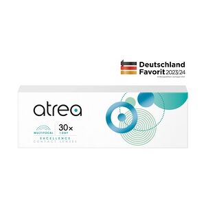 atrea excellence 1 day multifocal (30er Packung) Tageslinsen (3.5 dpt, Addition High (2,00 - 2,50) & BC 8.4) mit UV-Schutz