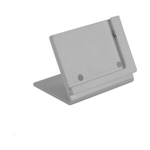 TabLines TTP001S Tabletständer Tisch Plug für iPad 10.2 (7./8./9. Gen.), silber