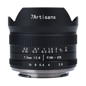 7Artisans 7,5mm f2,8 II Fisheye MFT