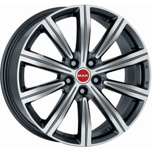 Llanta Mak Birmingham 8,5x20 5x112 Et28 66.5 Gun Metal Polish