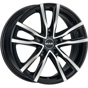 Llanta Mak Milano 7x18 5x105 Et38 56.6 Black