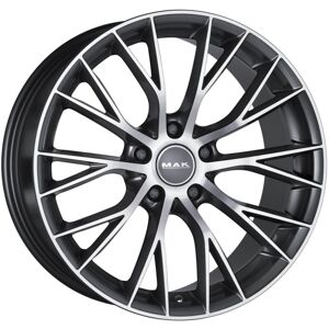 Llanta Mak Munchen 9,5x20 5x112 Et35 76 Grey Polish