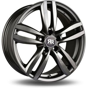 Llanta Racer Target 6x15 4x100 Et43 56.6 Grey