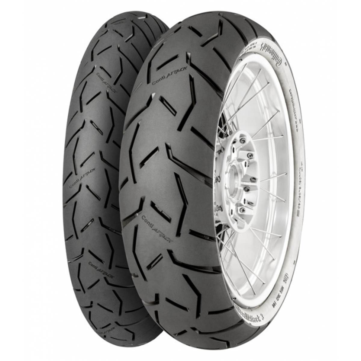 Continental Neumático moto  140/80 R18 Contitrailattack 3 70 S