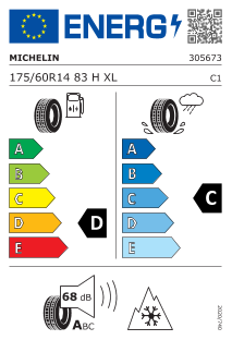 Neumatico Michelin CrossClimate+ 175/60 R 14 83 H XL