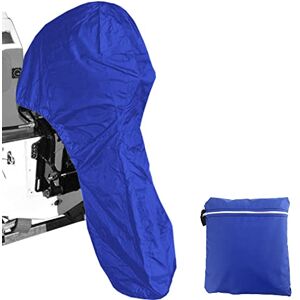 Skyour Housse de protection imperméable pour moteur de bateau hors-bord Protection UV contre la poussière (205,7 x 215,9 x 177,8 cm pour 10HH) P, bleu - Publicité