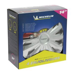 Michelin Enjoliveur quantité : 4, gris clair (Ref: 009126)