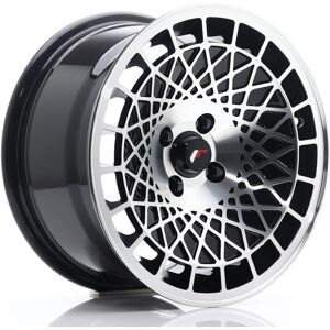 Jante Alu Japan Racing Jr14 8x15 4x100 Et20 Noir Face Polie