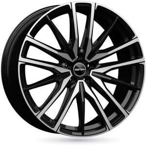 Gmp Jante Alu Gmp Sparta 10.5x21 5x112 Et43 Noir Face Polie