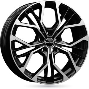 Gmp Jante Alu Gmp Matisse 5.5x15 4x100 Et35 Noir Face Polie