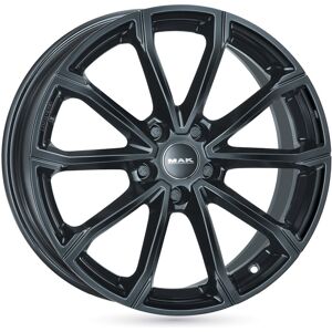 Mak Jante Alu Mak Davinci 7x18 5x108 Et47.5 Noir Brillant