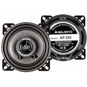 New Majestic AP-205 altoparlante auto Rotondo 2-vie 100 W 2 pz