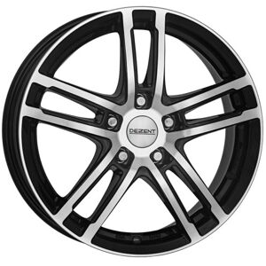 Cerchi In Lega Dezent Tz Nero Diamantato 6x15 4/100 Et 46