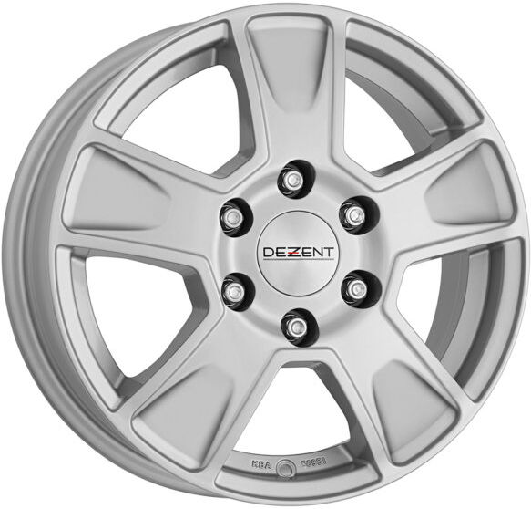 Cerchi In Lega Dezent Van 6.5x16 5x120 Et51 Placcato Argento