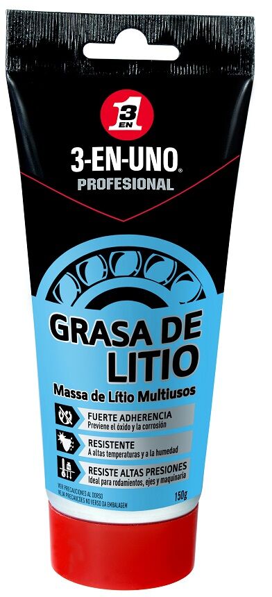 3-en-uno Massa Lubrificante De Lítio Multiusos (150g) - 3-en-uno