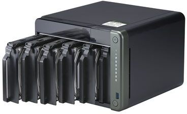 Qnap TS-653D-8G 6-bay NAS Intel Celeron J4125 QC 2.0GHz 2x4GB DDR4 SODIMM SATA 6GB/s USB3.0 x3 USB2.0 x2