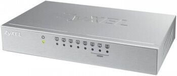 Zyxel ES-108A V3 8-PORT DESKTOP FAST ETHERNET SWITCH - METAL HOUSING