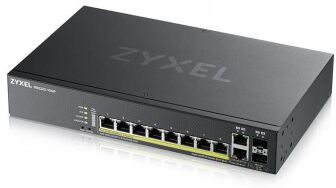 Zyxel GS2220-10HP,EU REGION,8-PORT GBE L2 POE SWITCH WITH GBE UPLINK (1 YEAR NCC PRO PACK LICENSE BUNDLED)