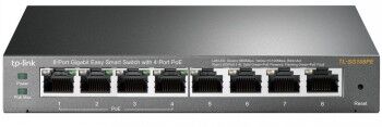 TP-Link TL-SG108PE 8-PORT GB POE SMART SWITCH