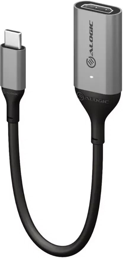 ALOGIC USB-C til HDMI 4k 60Hz Adapter 15 cm - Sort