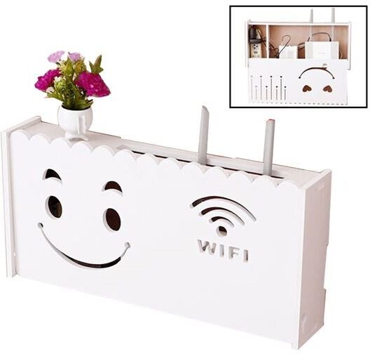 24hshop Router Skjuler 52x25x9.5cm