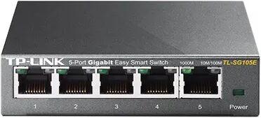 TP-link TL-SG105E Konfigurerbar gigabitswitch 5 porter